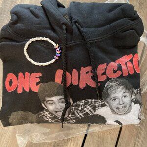 One Direction Hoodie and Bracelet